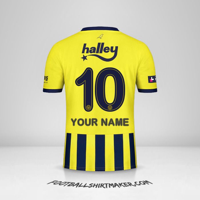Fenerbahçe SK 2020/21 shirt number 10 your name