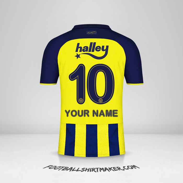 Fenerbahce SK 2021/2022 shirt number 10 your name