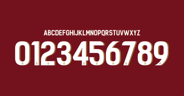 Font Galatasaray Sk Shirt 2025 2026 Cup Names Letters Numbers Nameset Preview 02 4890