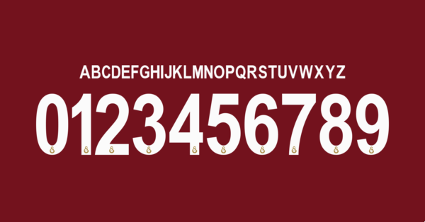 Font Galatasaray Sk Shirt 2025 2026 Names Letters Numbers Nameset Preview 01 4874