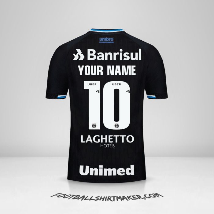 Gremio 2018 III shirt number 10 your name