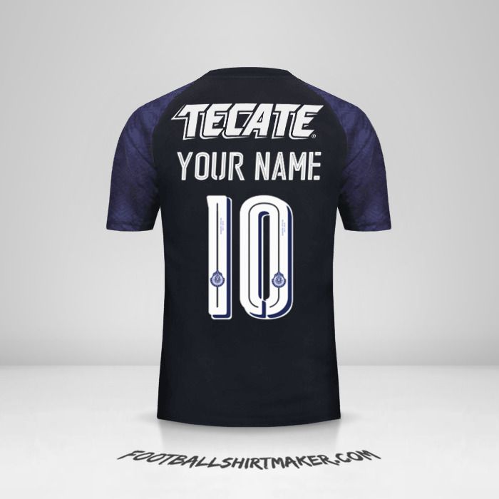 Guadalajara 2017/18 II shirt number 10 your name