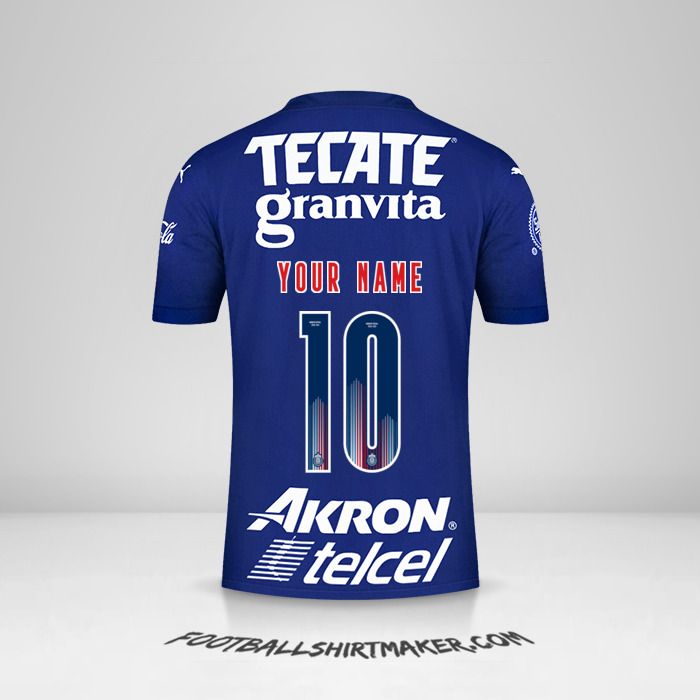Guadalajara 2021 III shirt number 10 your name