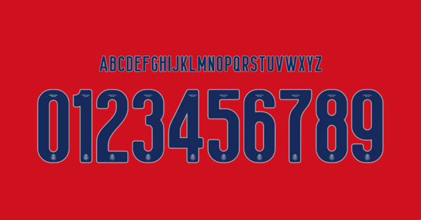Font Guadalajara Shirt 2025 2026 Names Letters Numbers Nameset Preview 01 4860