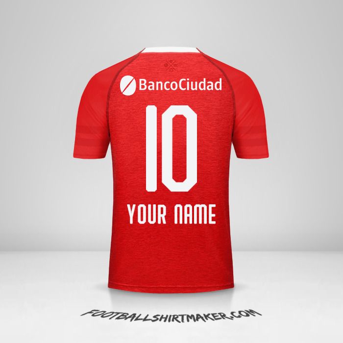 Independiente 2018/19 shirt number 10 your name