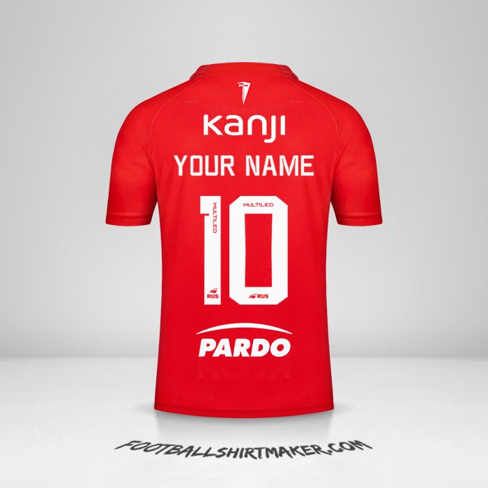 Independiente 2023/2024 shirt number 10 your name