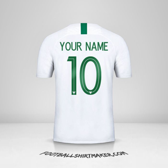 Indonesia 2018 II shirt number 10 your name