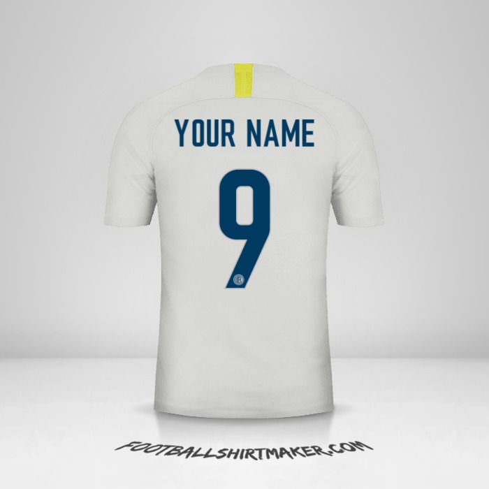 Inter 2018/19 III shirt number 9 your name