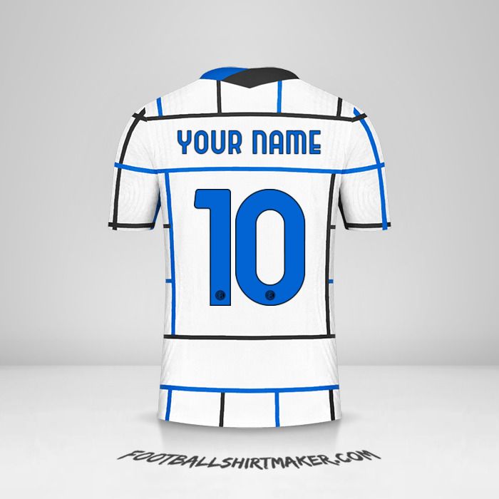 Inter 2020/21 Cup II shirt number 10 your name