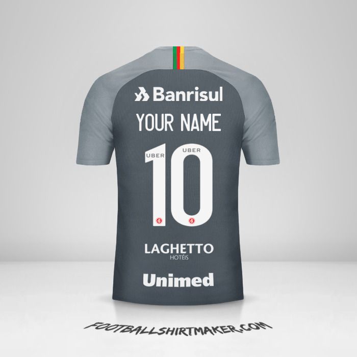Internacional 2018/19 III shirt number 10 your name