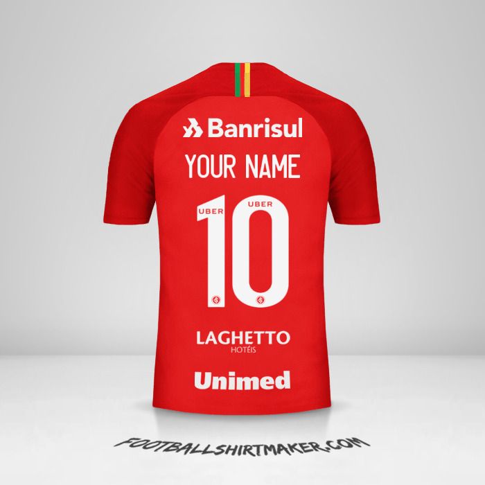 Internacional 2018/19 shirt number 10 your name