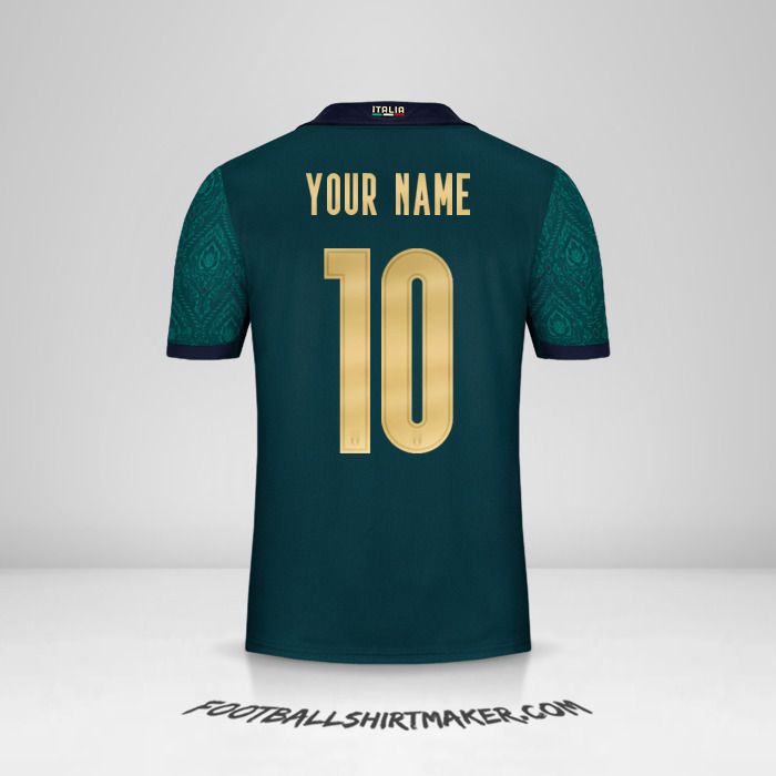 Italy 2019 Renaissance shirt number 10 your name