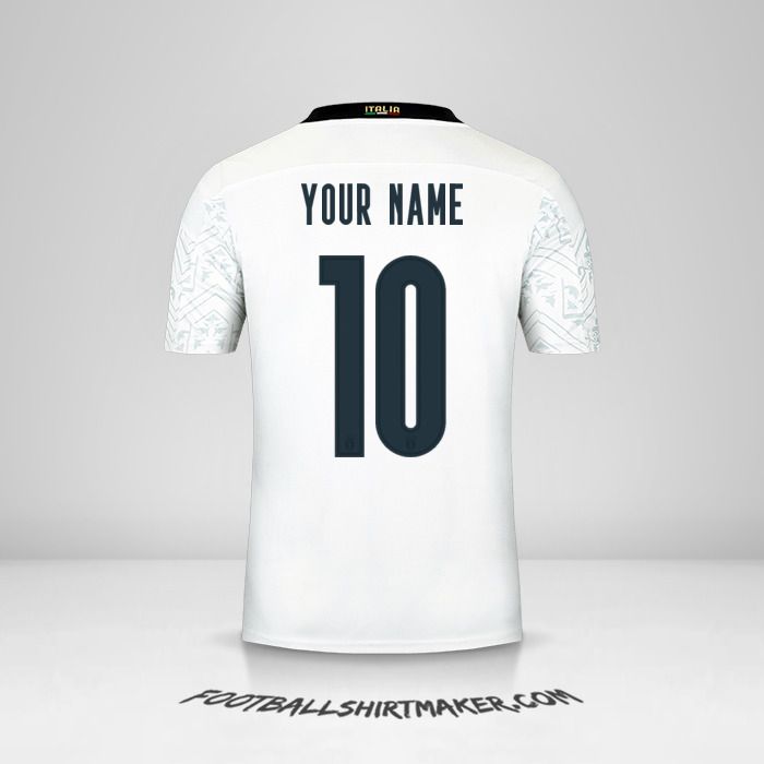 Italy 2020 II shirt number 10 your name