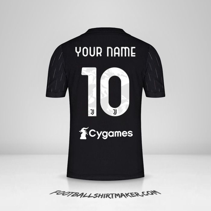 Juventus FC 2021/2022 II shirt number 10 your name