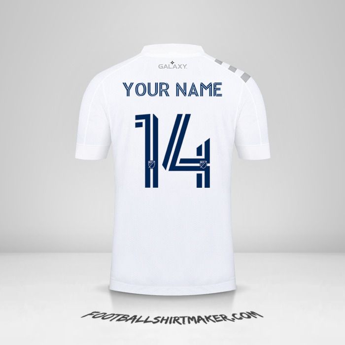 LA Galaxy 2020/2021 shirt number 14 your name