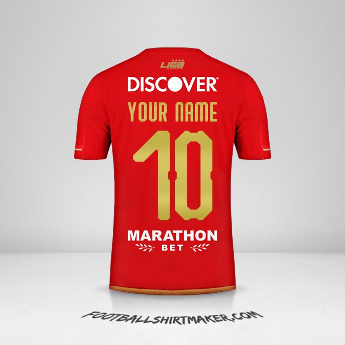Liga de Quito 2019 II shirt number 10 your name
