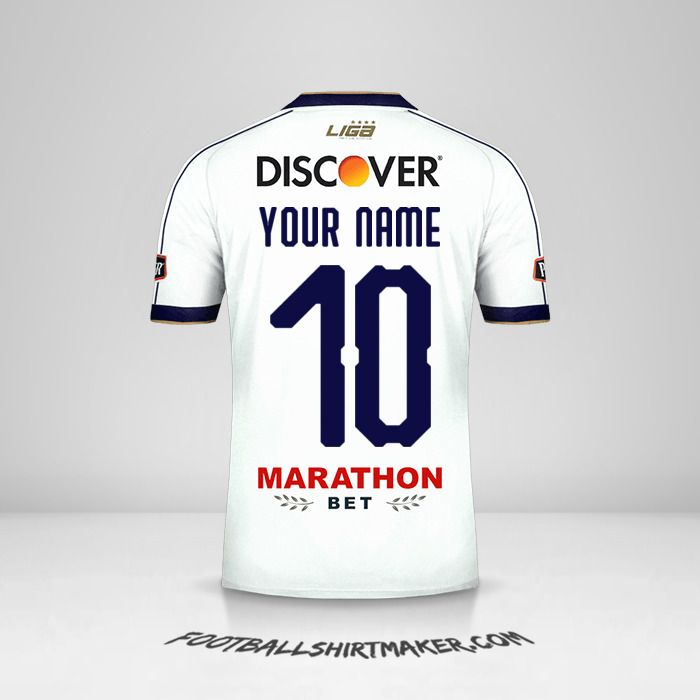 Liga de Quito 2019 shirt number 10 your name