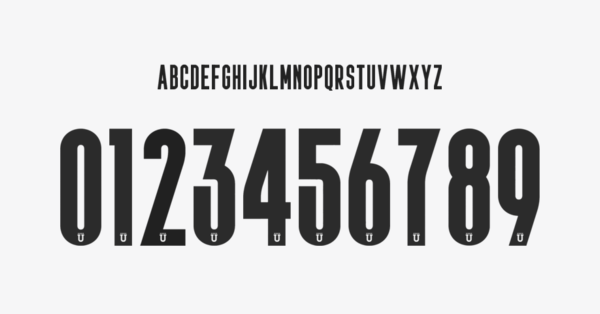 Font Liga De Quito Shirt 2022 Names Letters Numbers Nameset Preview 00 4330