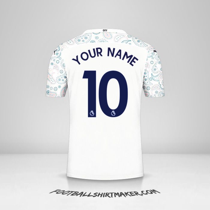 Manchester City 2020/21 III shirt number 10 your name