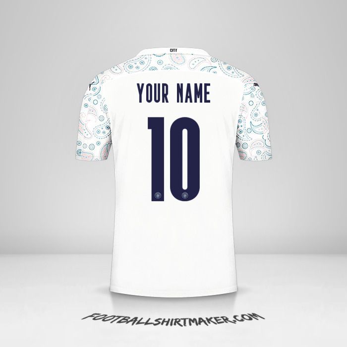 Manchester City 2020/21 Cup III shirt number 10 your name