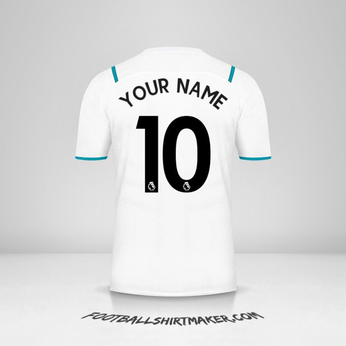 Manchester City 2021/2022 II shirt number 10 your name