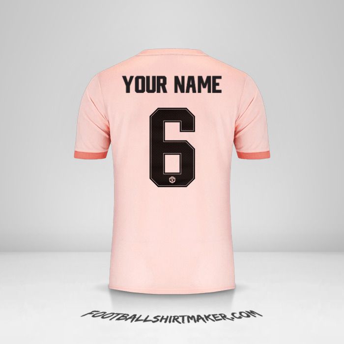 Make Manchester United 2018 19 Cup Ii Custom Shirt With Your Name