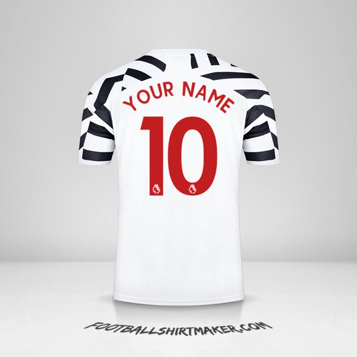 Manchester United 2020/21 III shirt number 10 your name