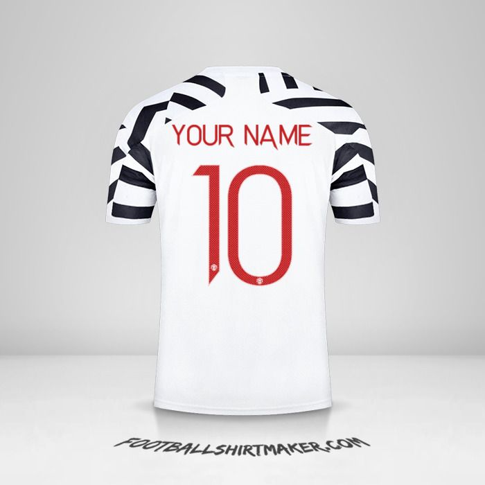 Manchester United 2020/21 Cup III shirt number 10 your name