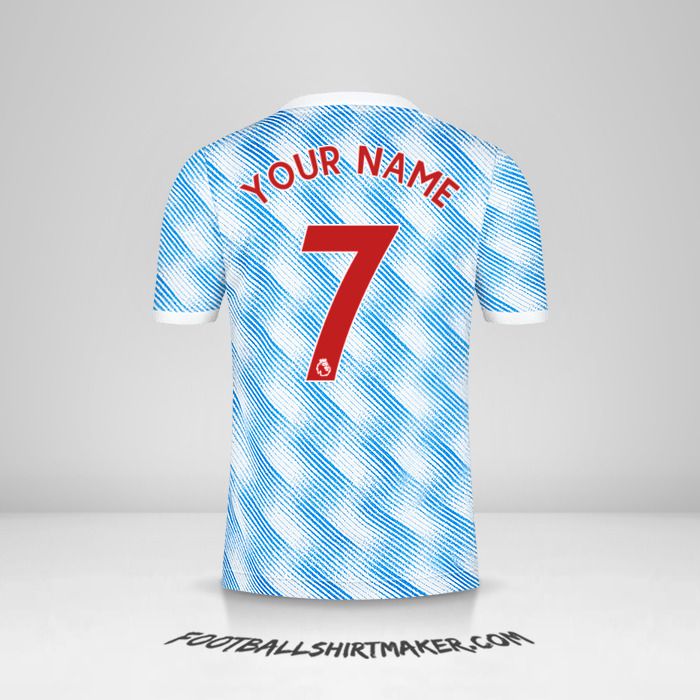 Manchester United 2021/2022 II shirt number 7 your name