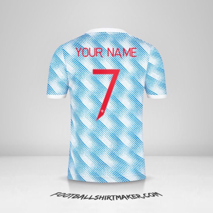 Manchester United 2021/2022 Cup II shirt number 7 your name