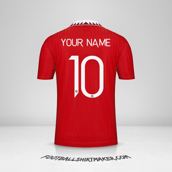 Manchester United 2022/2023 Cup shirt number 10 your name
