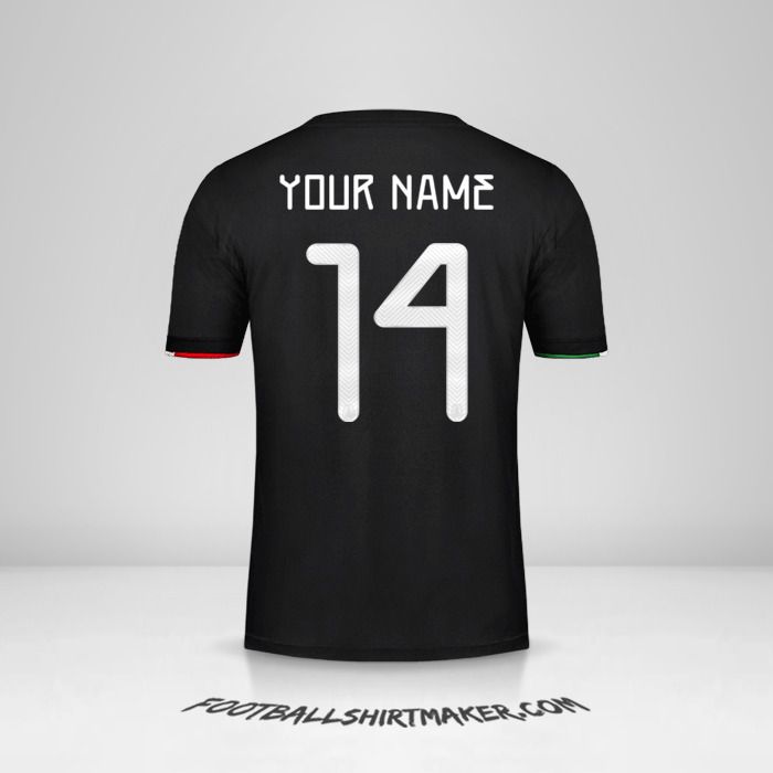 Mexico 2019 shirt number 14 your name