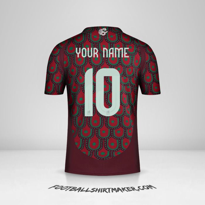 Mexico 2024 shirt number 10 your name