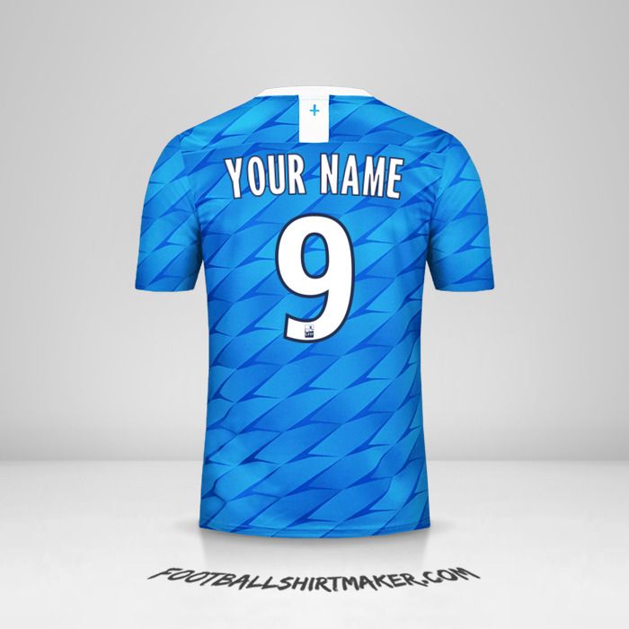 Olympique de Marseille 2019/20 II shirt number 9 your name