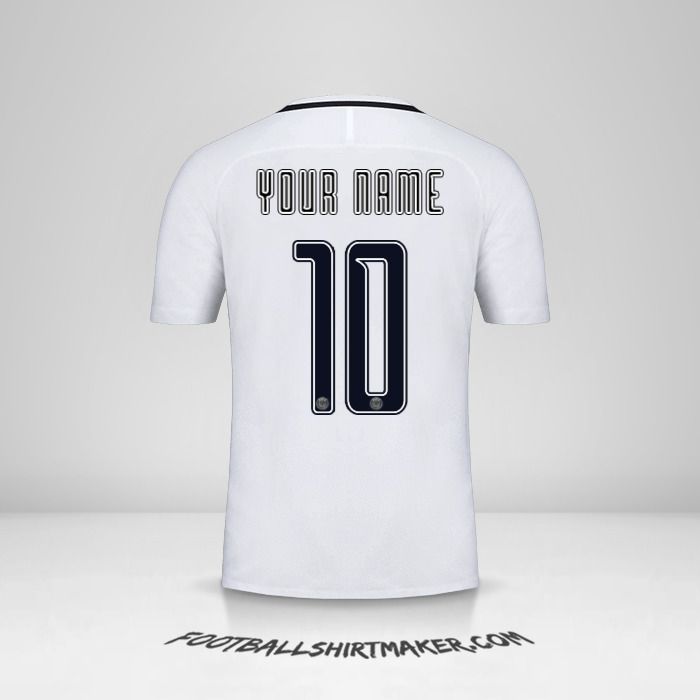 Paris Saint Germain 2016/17 Cup III shirt number 10 your name