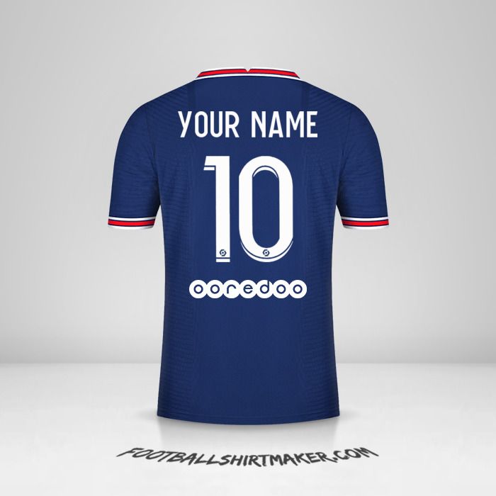 Create Paris Saint Germain 2021 2022 Custom Shirt With Your Name Psg 2022 Schedule