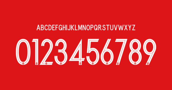 Font Poland Shirt 2018 II Names Letters Numbers Nameset Preview 01 3820