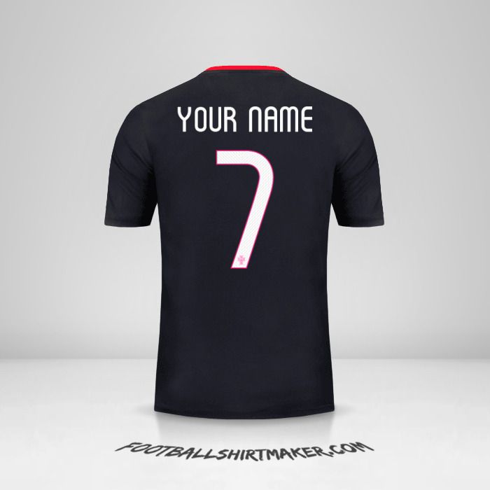Portugal 2015 II shirt number 7 your name