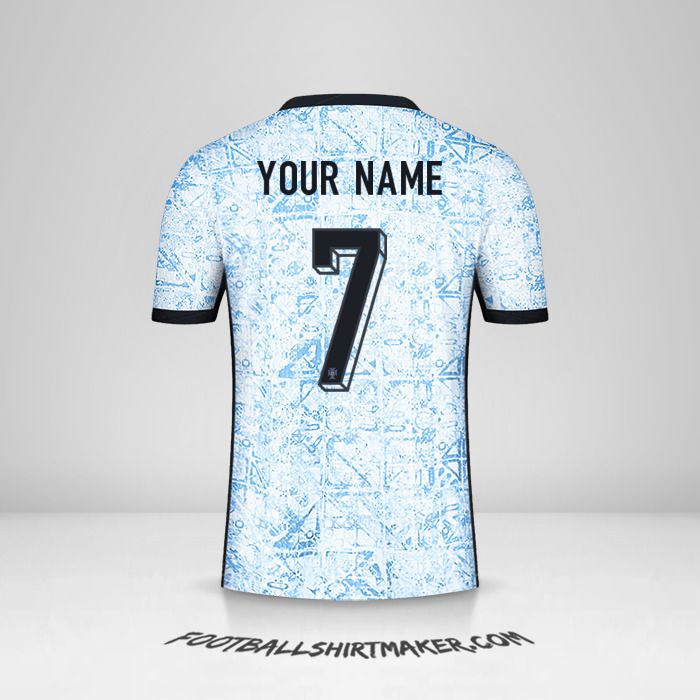 Portugal 2024 II shirt number 7 your name