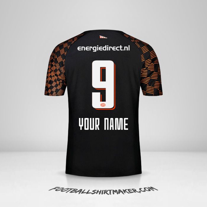 PSV 2019/20 II shirt number 9 your name