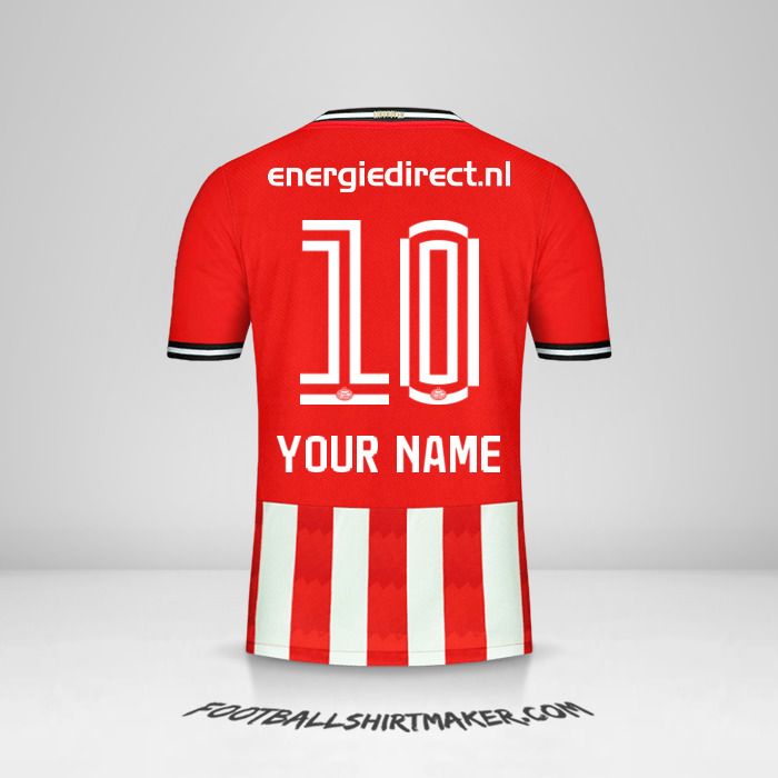 PSV 2020/21 shirt number 10 your name