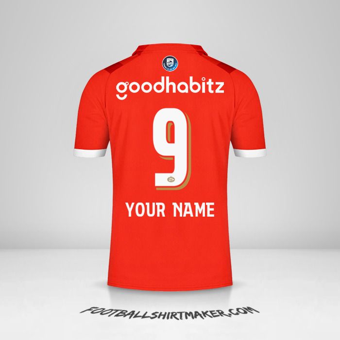 PSV 2023/2024 shirt number 9 your name