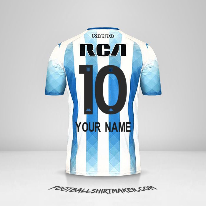 Racing Club 2019 shirt number 10 your name