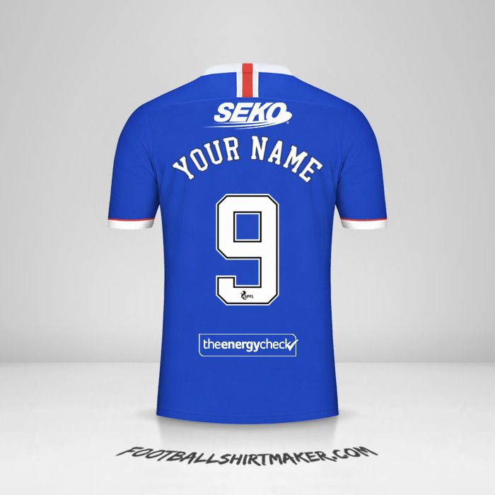 rangers fc football top