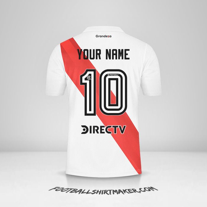 River Plate 2022/2023 shirt number 10 your name