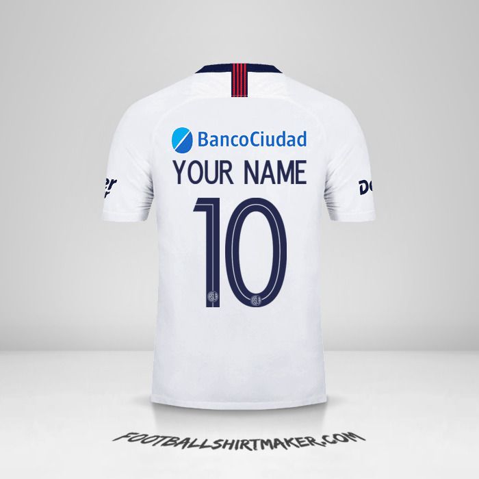 Make San Lorenzo Libertadores 2019 Ii Custom Shirt With Your Name