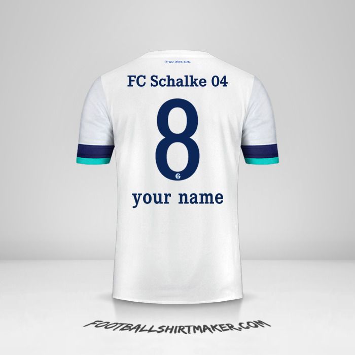 Schalke 04 2019/20 II shirt number 8 your name