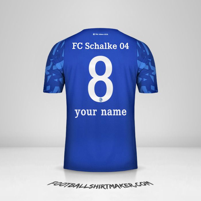 Schalke 04 2019/20 shirt number 8 your name