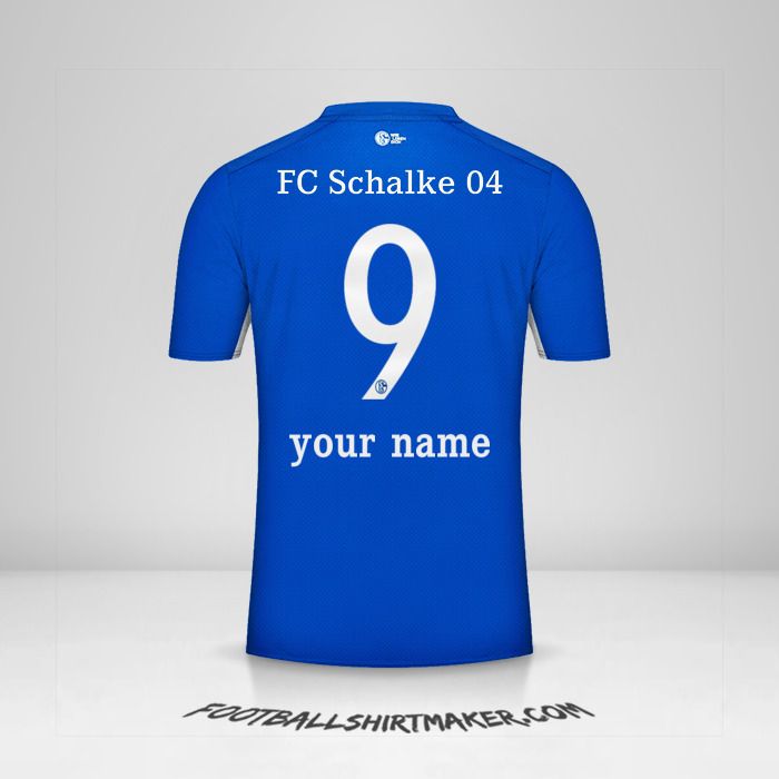 Schalke 04 2021/2022 shirt number 9 your name
