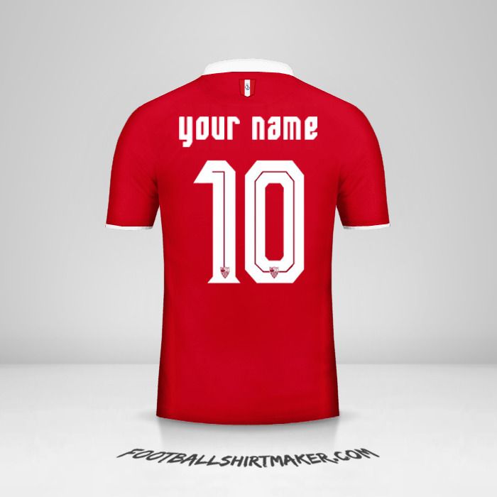 Sevilla FC 2016/2017 II shirt number 10 your name